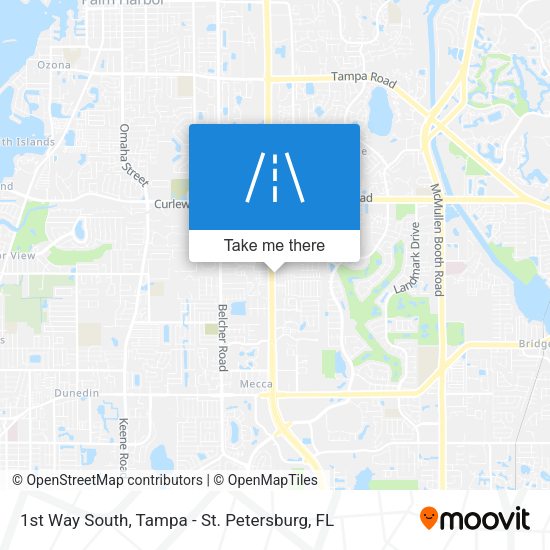 1st Way South map