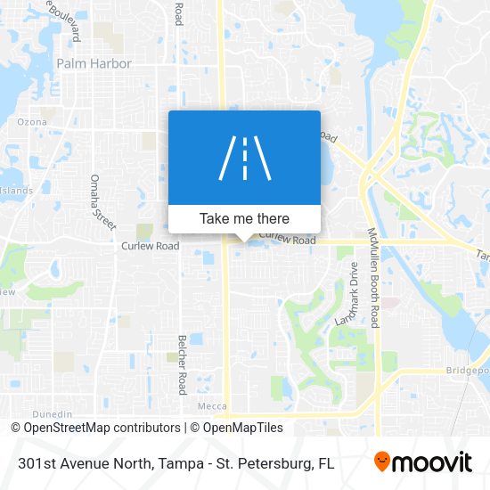 301st Avenue North map