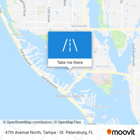 47th Avenue North map
