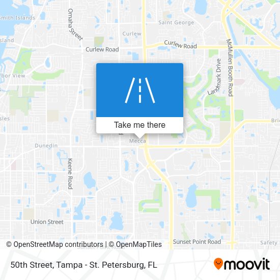 Mapa de 50th Street