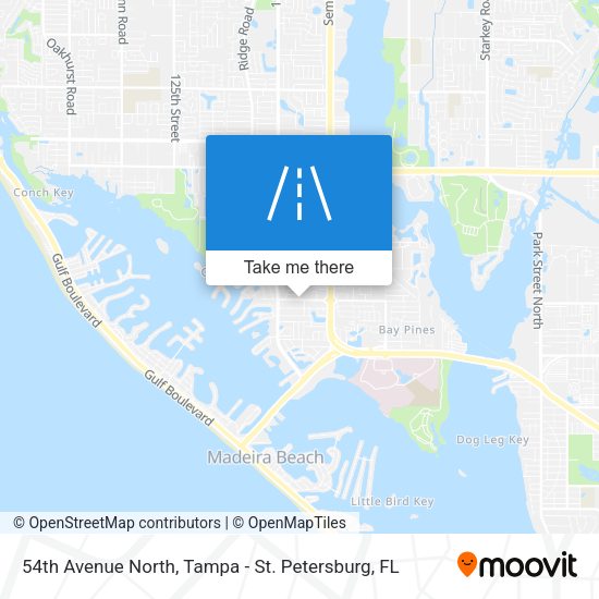 Mapa de 54th Avenue North