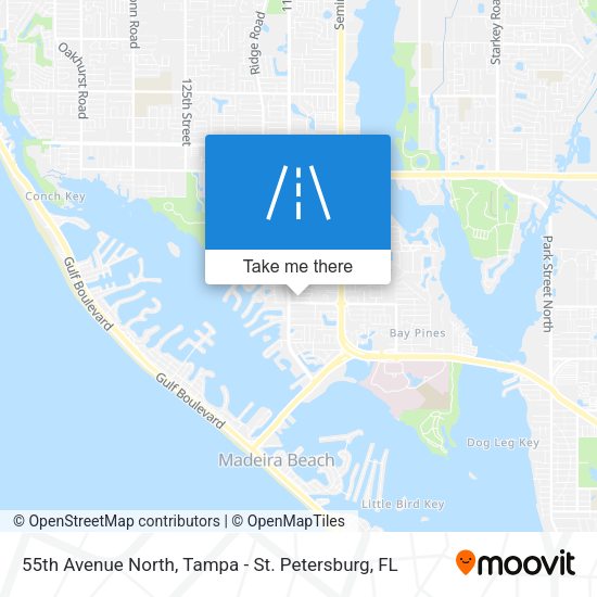 Mapa de 55th Avenue North