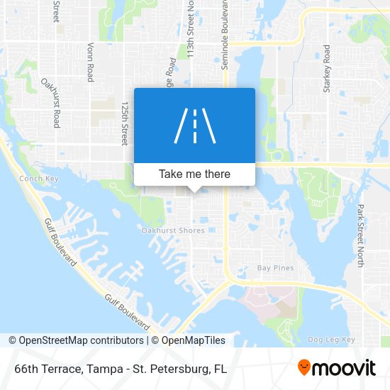 66th Terrace map