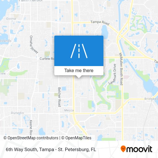6th Way South map