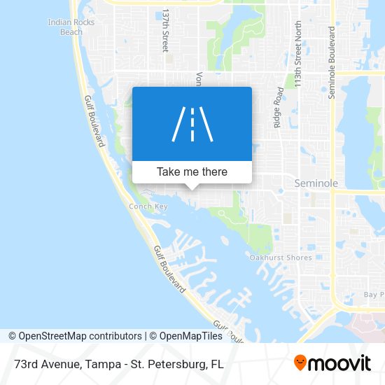 Mapa de 73rd Avenue