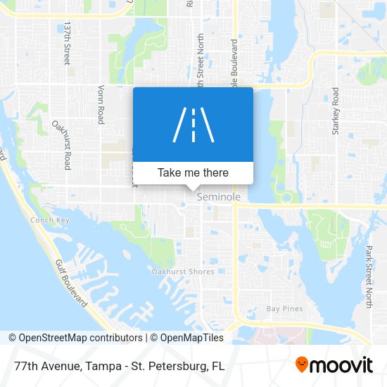 Mapa de 77th Avenue