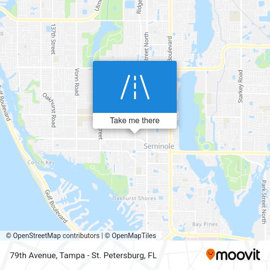 79th Avenue map