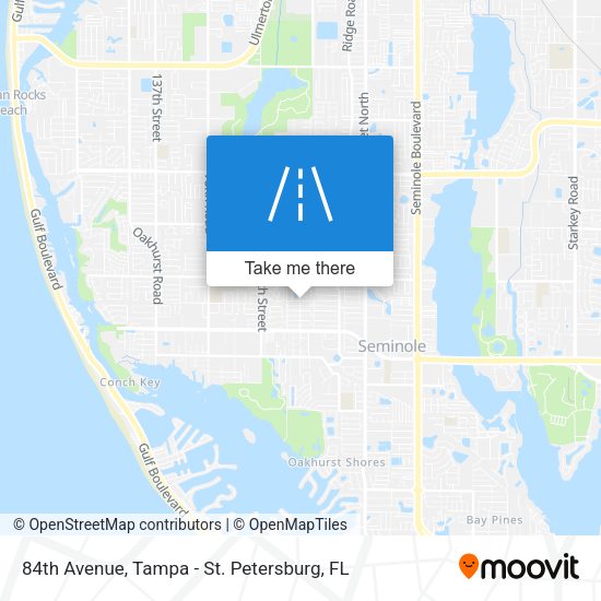 Mapa de 84th Avenue