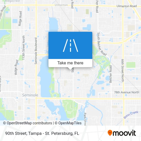Mapa de 90th Street