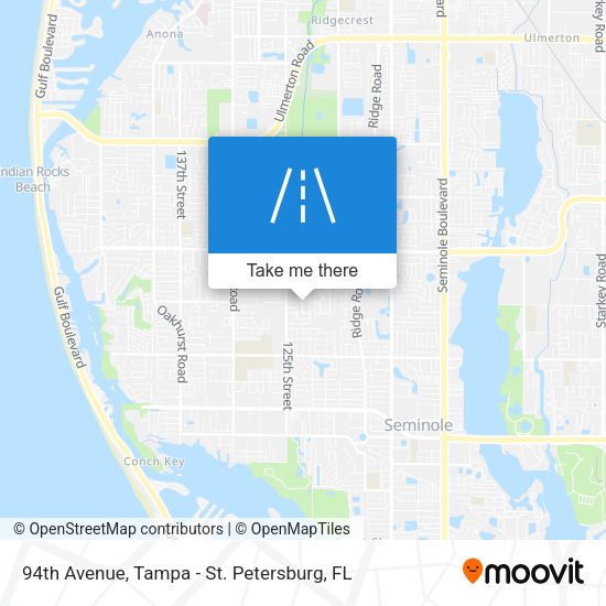94th Avenue map
