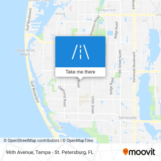 Mapa de 96th Avenue