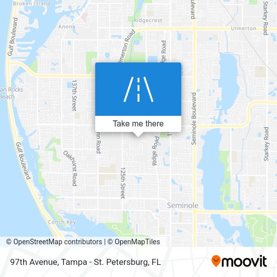 97th Avenue map