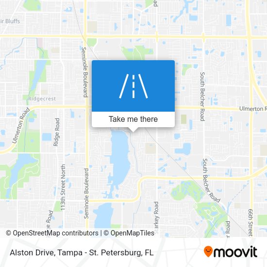 Alston Drive map