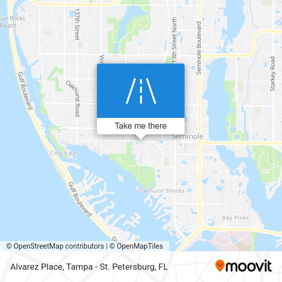 Mapa de Alvarez Place