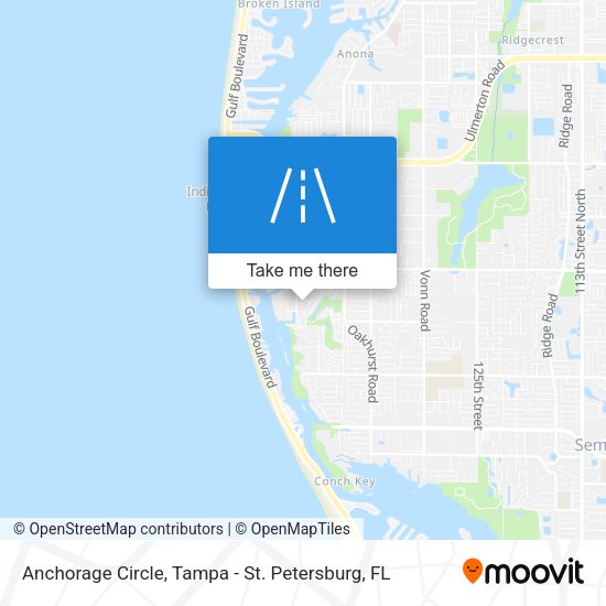Anchorage Circle map