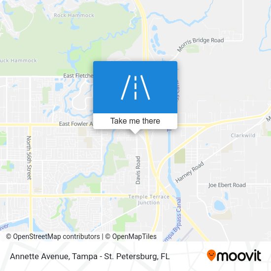 Annette Avenue map