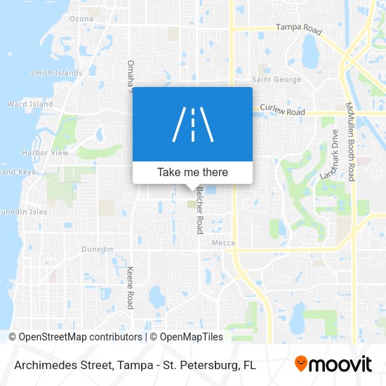 Mapa de Archimedes Street