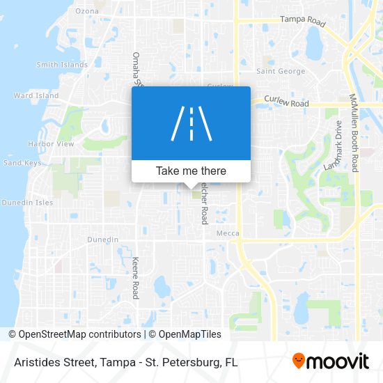 Mapa de Aristides Street