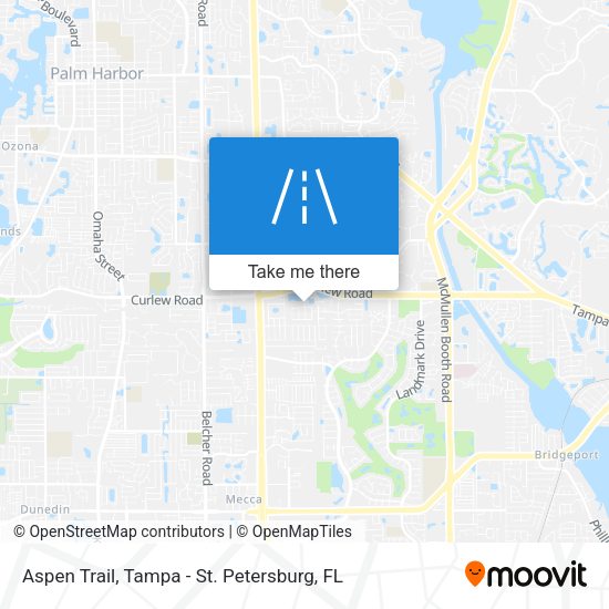 Mapa de Aspen Trail