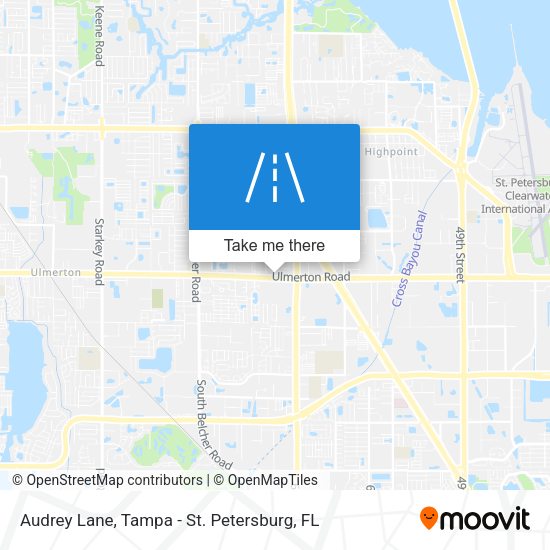 Audrey Lane map