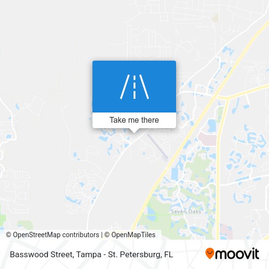 Mapa de Basswood Street