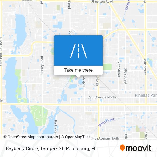 Bayberry Circle map