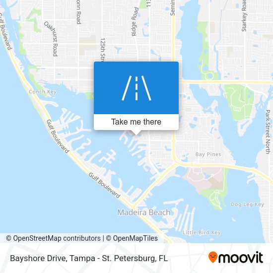 Bayshore Drive map