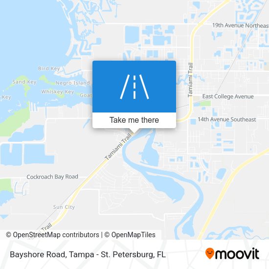 Bayshore Road map