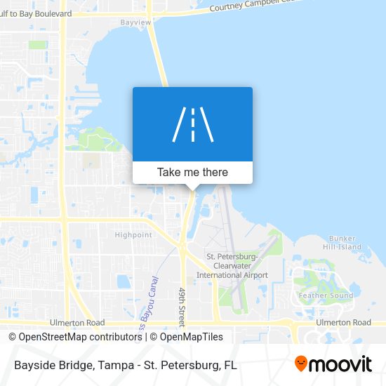 Mapa de Bayside Bridge