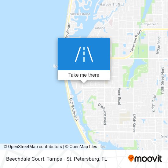 Beechdale Court map