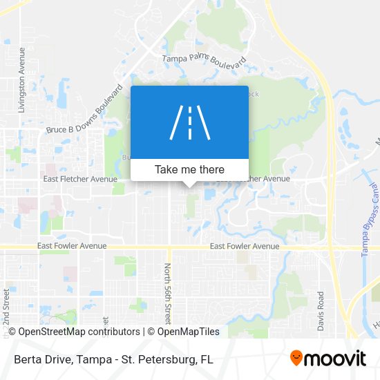 Mapa de Berta Drive