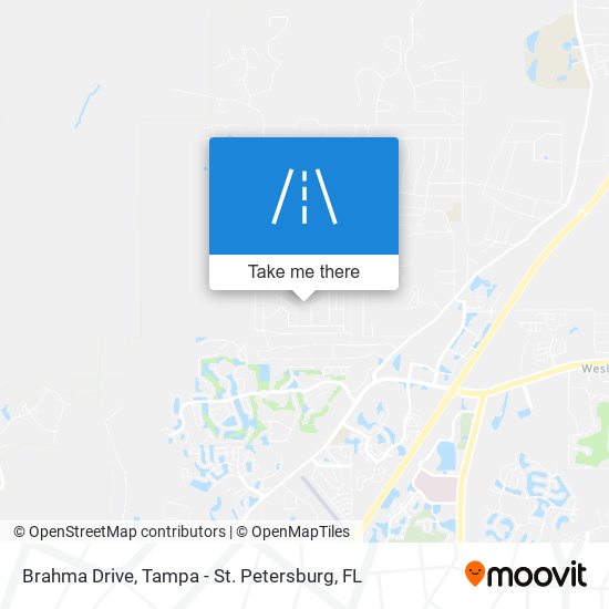 Brahma Drive map