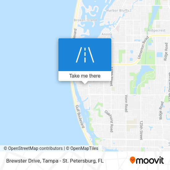 Brewster Drive map