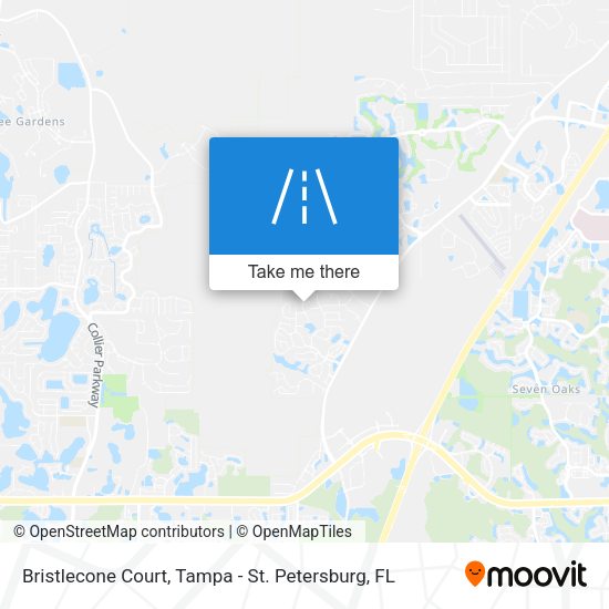 Mapa de Bristlecone Court
