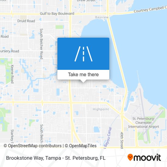 Mapa de Brookstone Way