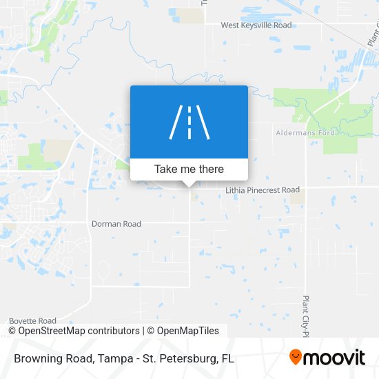 Browning Road map