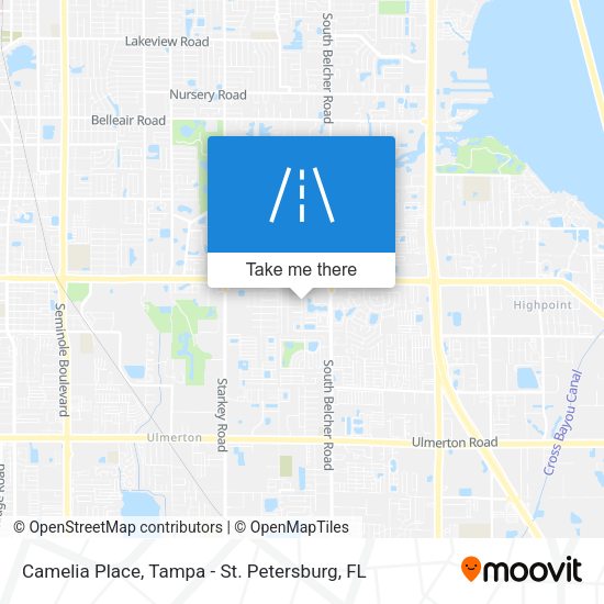 Mapa de Camelia Place