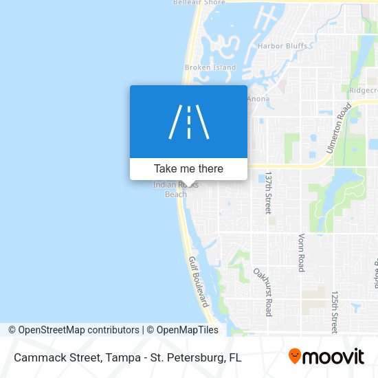 Mapa de Cammack Street