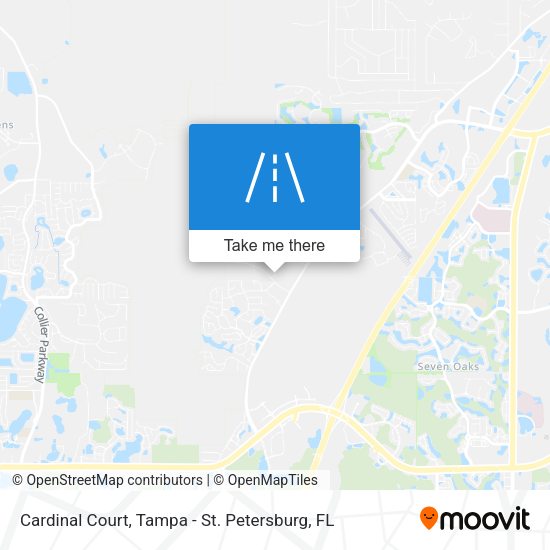 Cardinal Court map