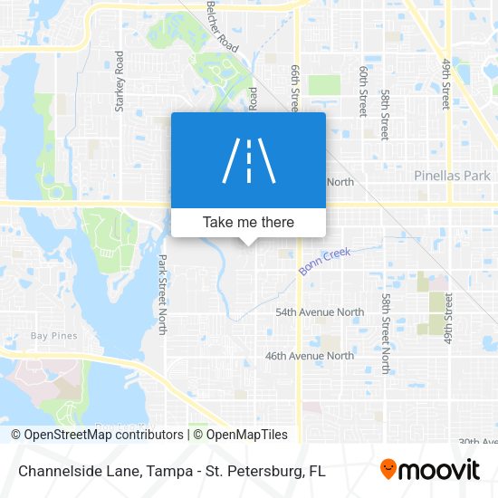 Mapa de Channelside Lane