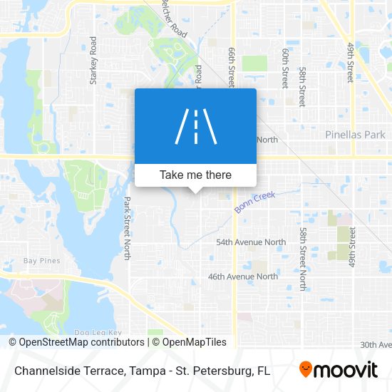 Mapa de Channelside Terrace