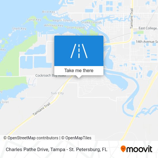 Mapa de Charles Pathe Drive