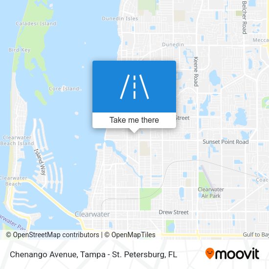 Chenango Avenue map