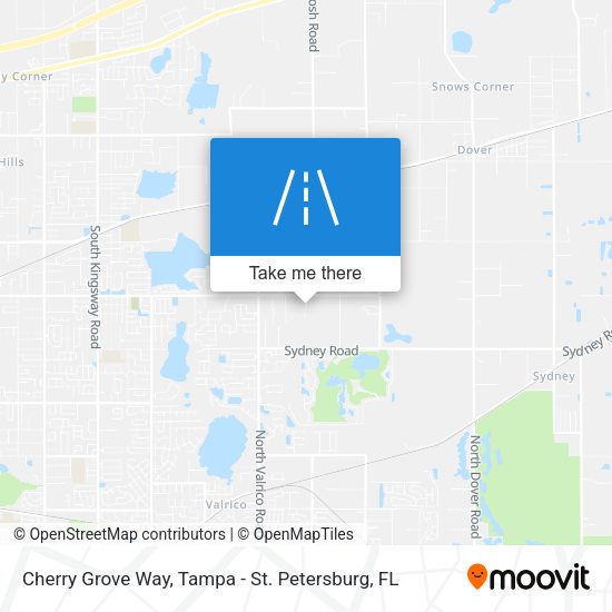 Mapa de Cherry Grove Way