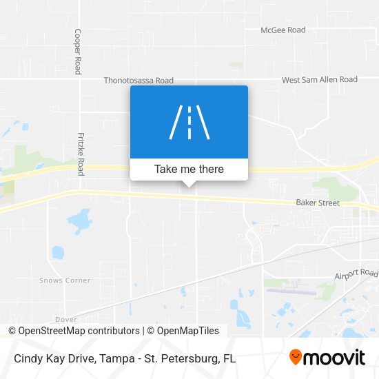 Cindy Kay Drive map