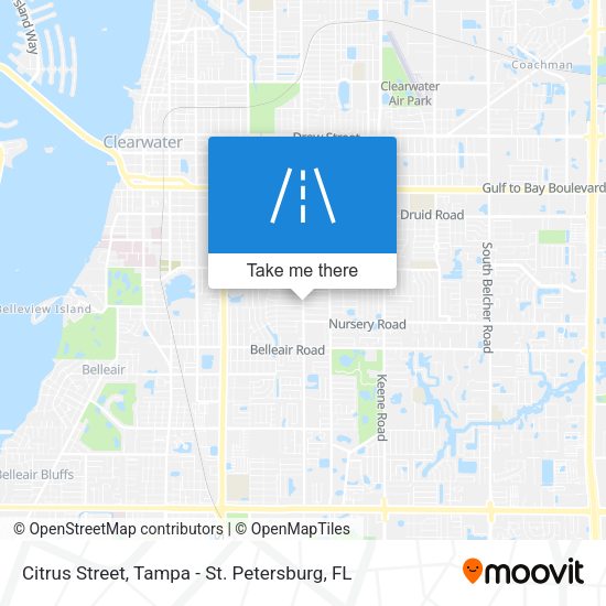 Mapa de Citrus Street