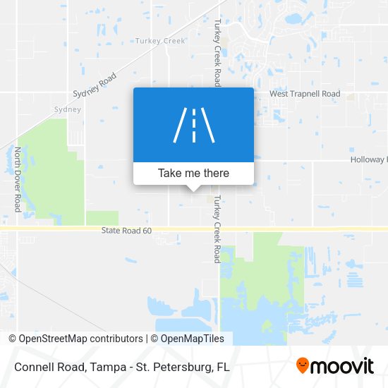 Connell Road map