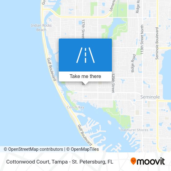 Cottonwood Court map