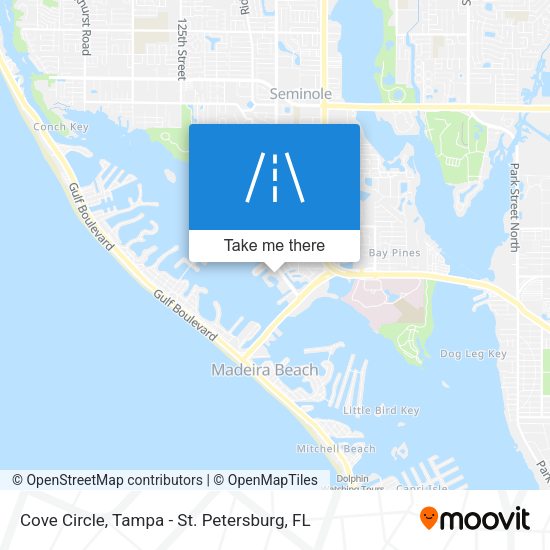 Cove Circle map
