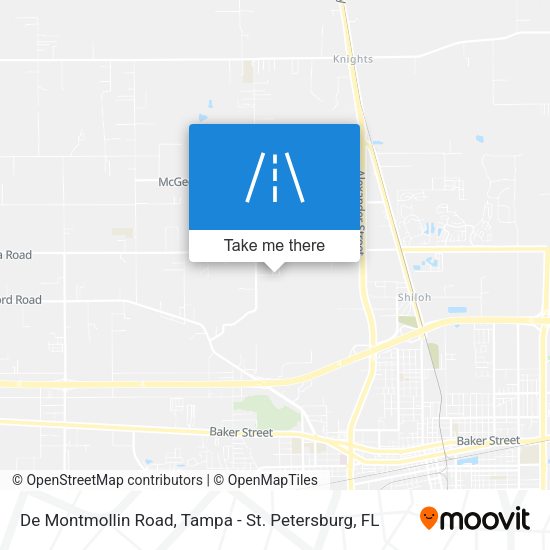 De Montmollin Road map